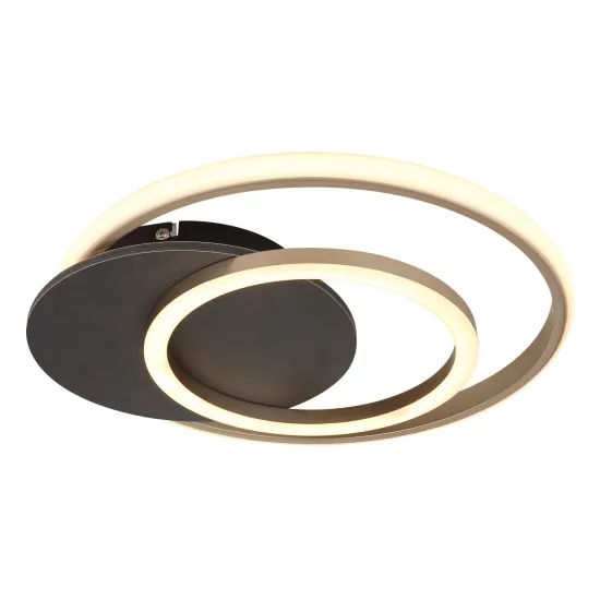 Globo Julio szürke-pezsgő LED mennyezeti lámpa (GLO-67331G-24) LED 1 izzós IP20