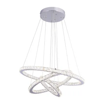 Globo Marilyn króm-átlátszó LED függesztett lámpa (GLO-67032-60) LED 1 izzós IP20