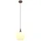 Globo Maxy barna-opál függesztett lámpa (GLO-15548HC) E27 1 izzós IP20