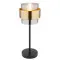 Globo Milley fekete-arany asztali lámpa (GLO-15560T) E27 1 izzós IP20