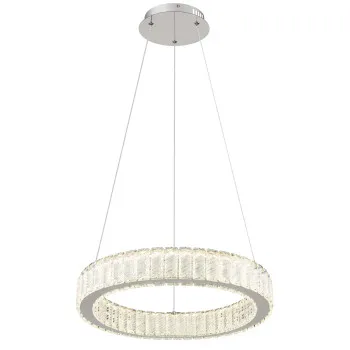 Globo Mucky króm-átlátszó LED függesztett lámpa (GLO-67162-50) LED 1 izzós IP20