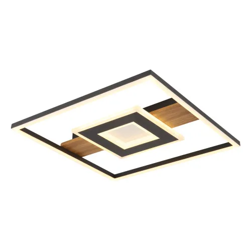 Globo Pikara barna-fekete LED mennyezeti lámpa (GLO-67324-24) LED 1 izzós IP20