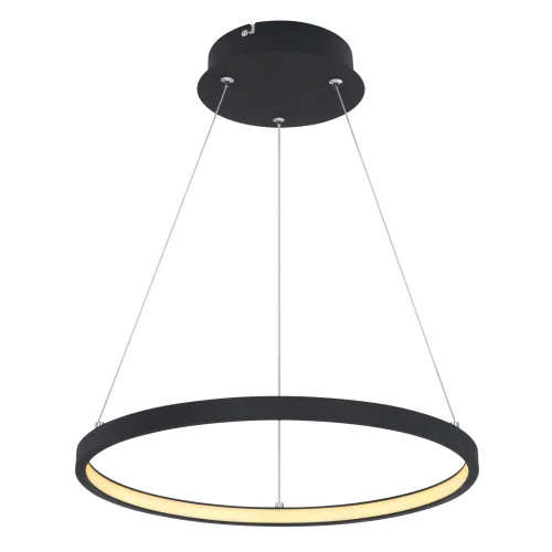 Globo Ralph fekete LED függesztett lámpa (GLO-67192-19B) LED 1 izzós IP20