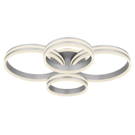 Globo Rubio szürke-opál LED mennyezeti lámpa (GLO-67260-90) LED 1 izzós IP20