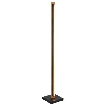 Globo Starla fekete-barna LED állólámpa (GLO-67849S) LED 1 izzós IP20