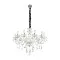 Globo Teejay króm-átlátszó kristály csillár (GLO-64118-10) E14 10 izzós IP20