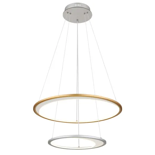 Globo Umbra ezüst-arany LED függesztett lámpa (GLO-67333-44H) LED 1 izzós IP20
