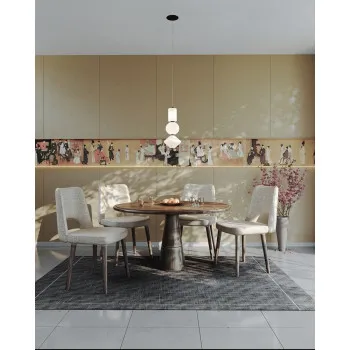 Maxlight Akiko fekete-opál LED függesztett lámpa (MAX-P0468) LED 1 izzós IP20