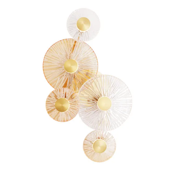 Maxlight Allure matt arany LED fali lámpa (MAX-W0357) LED 5 izzós IP20