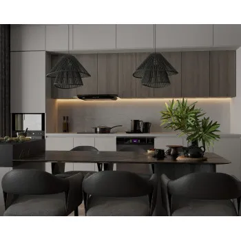 Maxlight Amalfi II fekete függesztett lámpa (MAX-P0580) E27 1 izzós IP20