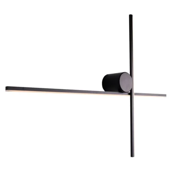 Maxlight Arne fekete fürdőszobai LED falikar (MAX-W0369) LED 1 izzós IP44