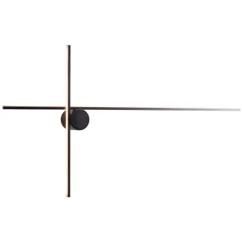 Maxlight Arne fekete fürdőszobai LED falikar (MAX-W0370) LED 1 izzós IP44