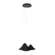 Maxlight Bellmond fekete LED függesztett lámpa (MAX-P0565) LED 3 izzós IP20