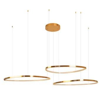 Maxlight Cayenne rózsarany LED függesztett lámpa (MAX-P0604D) LED 1 izzós IP20