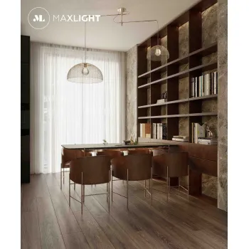 Maxlight Concept arany függesztett lámpa (MAX-P0454) E27 2 izzós IP20