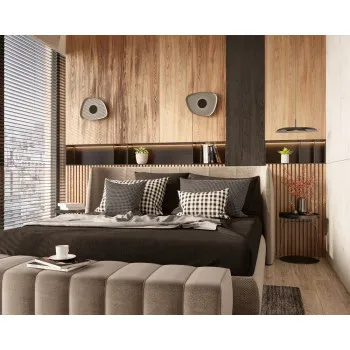 Maxlight Deux fekete LED függesztett lámpa (MAX-P0560) LED 1 izzós IP20