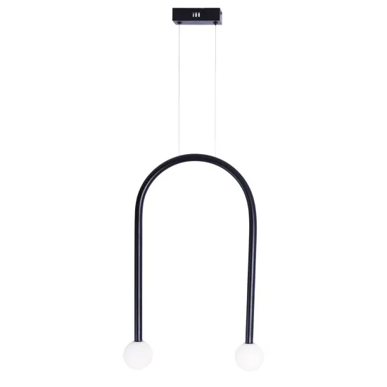 Maxlight Enigma fekete LED függesztett lámpa (MAX-P0513) LED 2 izzós IP20