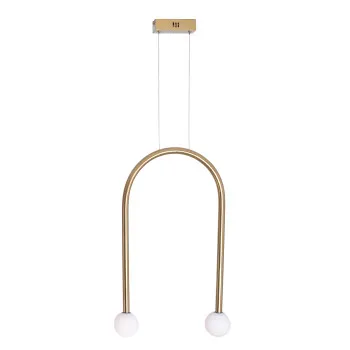 Maxlight Enigma arany LED függesztett lámpa (MAX-P0514) LED 2 izzós IP20