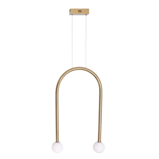 Maxlight Enigma arany LED függesztett lámpa (MAX-P0514) LED 2 izzós IP20