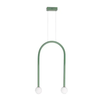Maxlight Enigma zöld LED függesztett lámpa (MAX-P0522) LED 2 izzós IP20