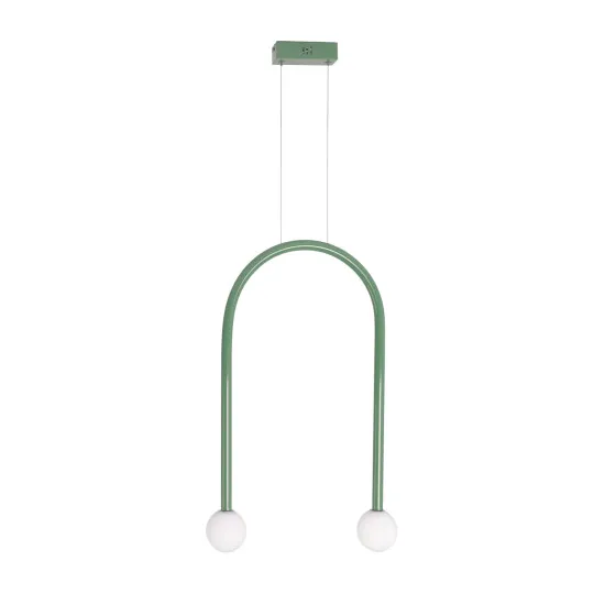 Maxlight Enigma zöld LED függesztett lámpa (MAX-P0522) LED 2 izzós IP20