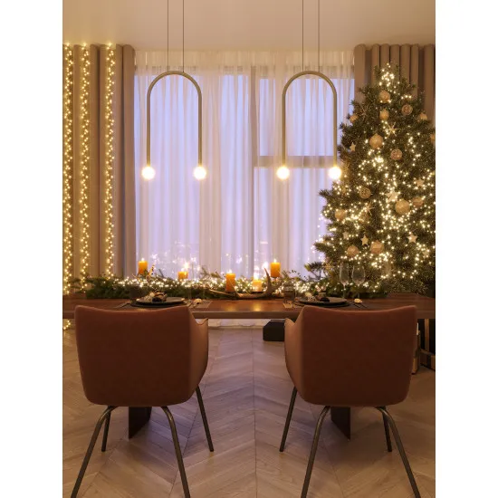 Maxlight Enigma zöld LED függesztett lámpa (MAX-P0522) LED 2 izzós IP20