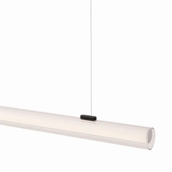 Maxlight Fayette fekete fürdőszobai LED függesztett lámpa (MAX-P0621) LED 1 izzós IP44