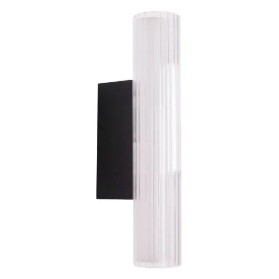 Maxlight Fayette fekete fürdőszobai LED falikar (MAX-W0363) LED 1 izzós IP44