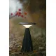 Maxlight Funghi fekete hordozható LED asztali lámpa (MAX-T0063) LED 1 izzós IP44