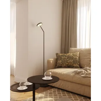 Maxlight Ibiza fekete LED állólámpa (MAX-F0060) LED 1 izzós IP20