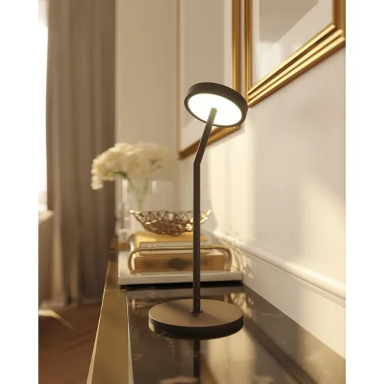 Maxlight Ibiza fekete LED asztali lámpa (MAX-T0061) LED 1 izzós IP20