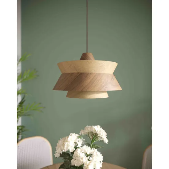 Maxlight Kioto barna függesztett lámpa (MAX-P0549) E27 1 izzós IP20