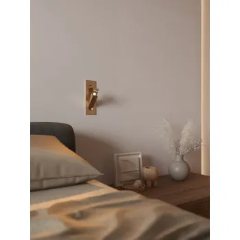 Maxlight Libra antik réz LED fali lámpa (MAX-W0377) LED 1 izzós IP20