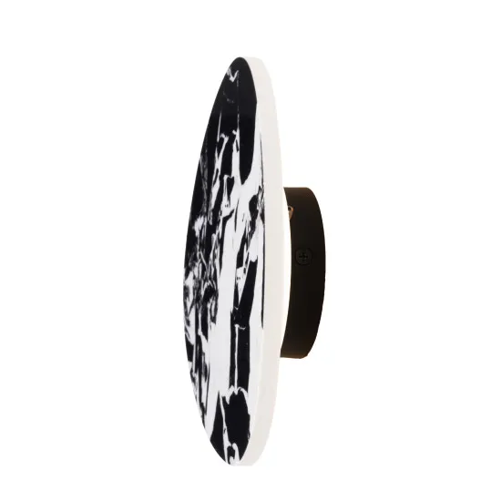 Maxlight Marbles fehér-fekete LED fali lámpa (MAX-W0391) LED 1 izzós IP20