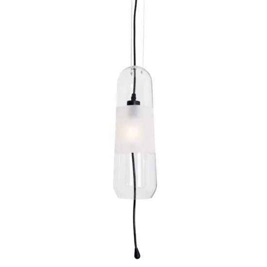 Maxlight Mauri átlátszó függesztett lámpa (MAX-P0588) E14 1 izzós IP20