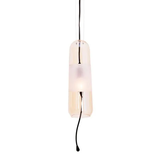 Maxlight Mauri borostyán függesztett lámpa (MAX-P0589) E14 1 izzós IP20