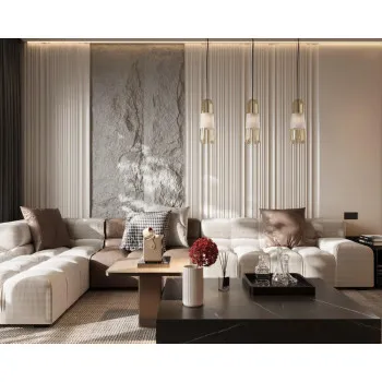 Maxlight Mauri borostyán függesztett lámpa (MAX-P0589) E14 1 izzós IP20