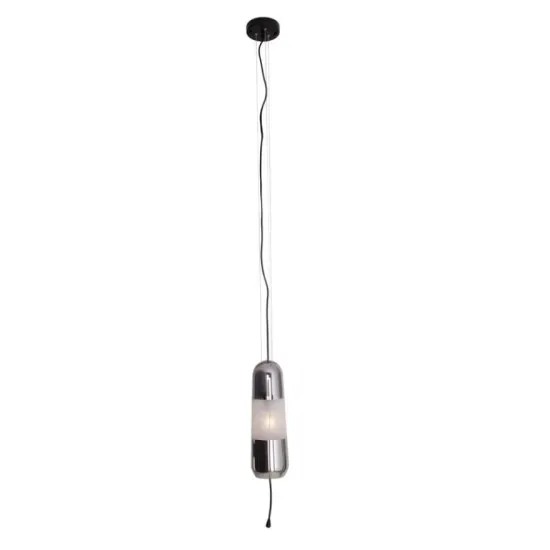 Maxlight Mauri füstszürke függesztett lámpa (MAX-P0590) E14 1 izzós IP20