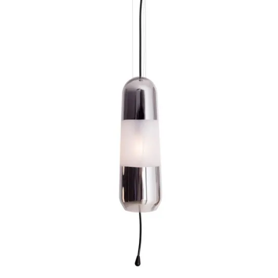 Maxlight Mauri füstszürke függesztett lámpa (MAX-P0590) E14 1 izzós IP20