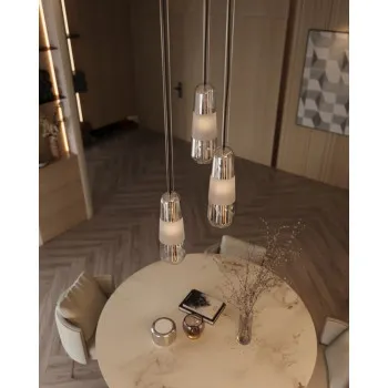 Maxlight Mauri füstszürke függesztett lámpa (MAX-P0590) E14 1 izzós IP20