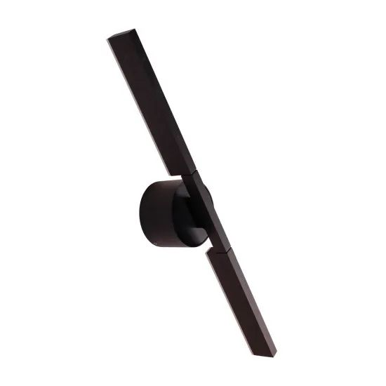 Maxlight Merano fekete LED falikar (MAX-W0348) LED 2 izzós IP20