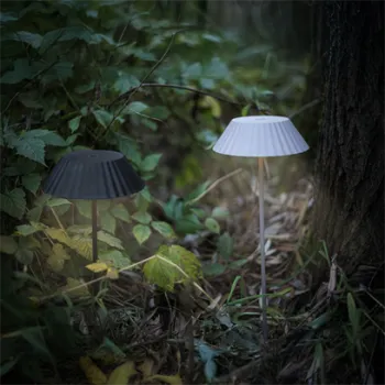 Maxlight Muffin szürke hordozható LED asztali lámpa (MAX-T0065) LED 1 izzós IP44