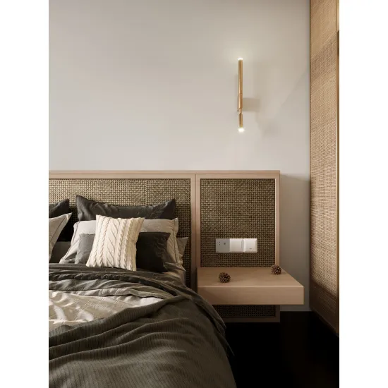 Maxlight Organic H arany LED falikar (MAX-W0340) LED 2 izzós IP20