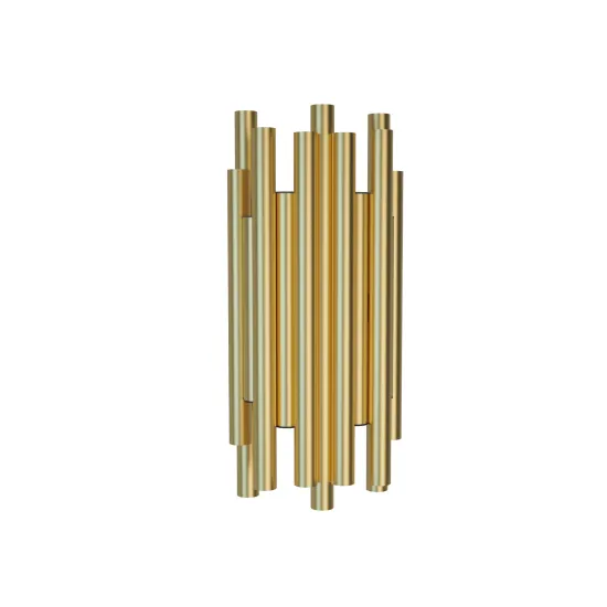 Maxlight Organic csiszolt arany LED falikar (MAX-W0311D) LED 8 izzós IP20