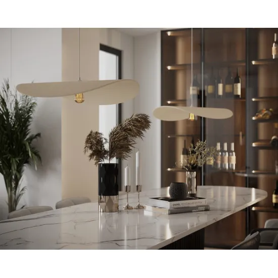 Maxlight Pan fehér függesztett lámpa (MAX-P0585) E27 1 izzós IP20