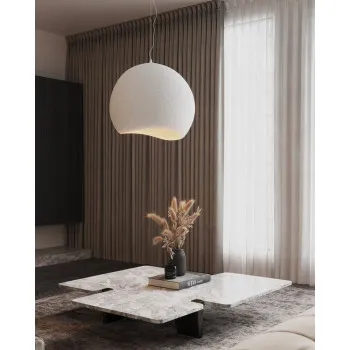 Maxlight Pierre fehér függesztett lámpa (MAX-P0533) E27 1 izzós IP20