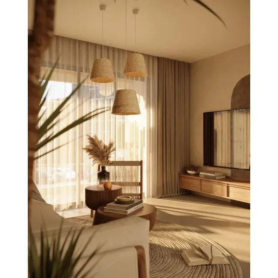 Maxlight Pot natúr-fehér függesztett lámpa (MAX-P0582) E27 1 izzós IP20