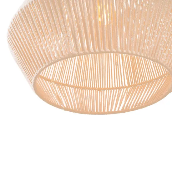 Maxlight Praslin natúr-fehér függesztett lámpa (MAX-P0584) E27 1 izzós IP20