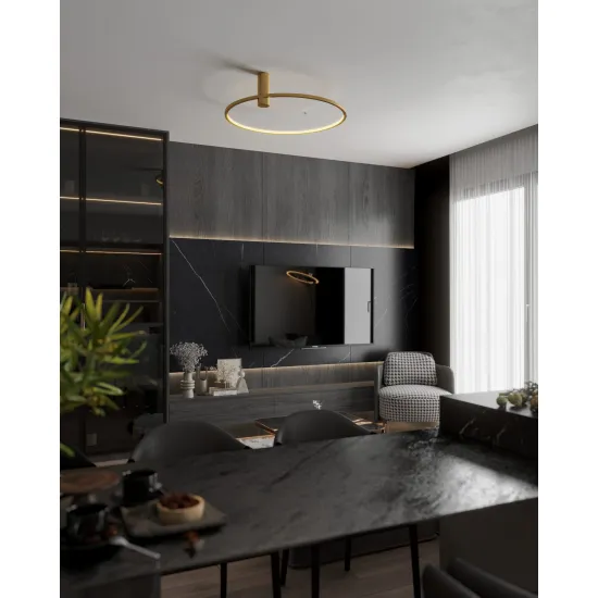 Maxlight Queen arany LED mennyezeti lámpa (MAX-C0239) LED 1 izzós IP20