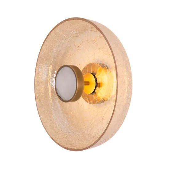 Maxlight Signature borostyán LED fali lámpa (MAX-W0353) LED 1 izzós IP20